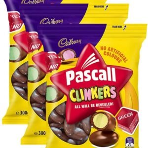 3x Cadbury 300g Chocolate Clinkers Milk Choco Pack Snack Bag Confectionery Candy